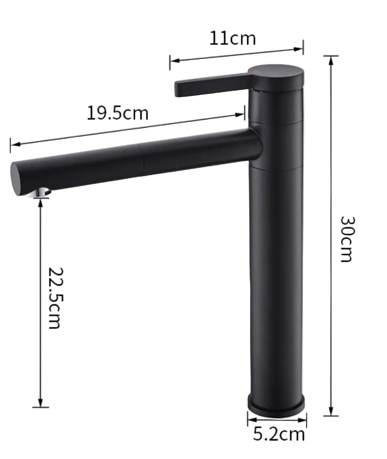 hudor-c-phise-003-robinet-lavabo-noir-mat-sur-lev image 8