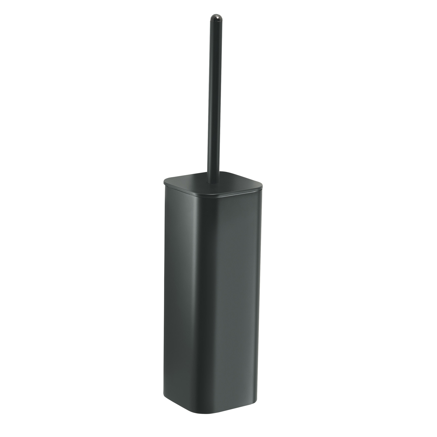 gedy-outline-porte-brosse-wc-noir-mat-poser image 1