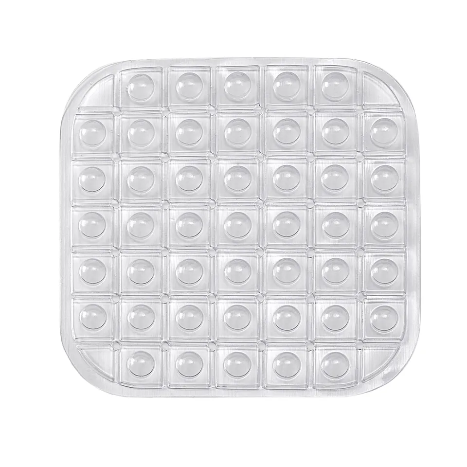 gedy-stamp-tapis-vier-30x30-cm-transparent image 1