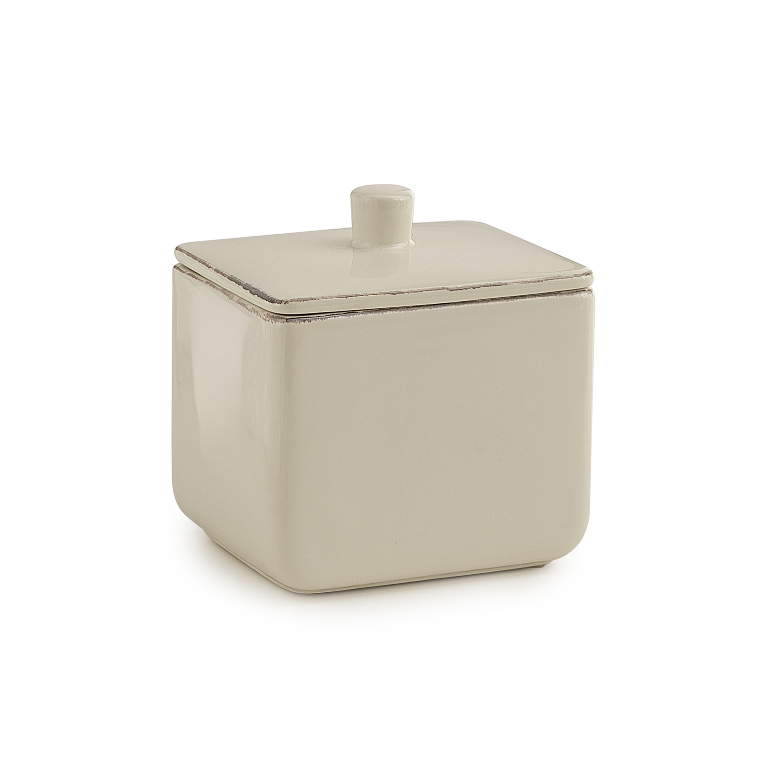 gedy-meringa-pot-de-cuisine-blanc-beige image 1