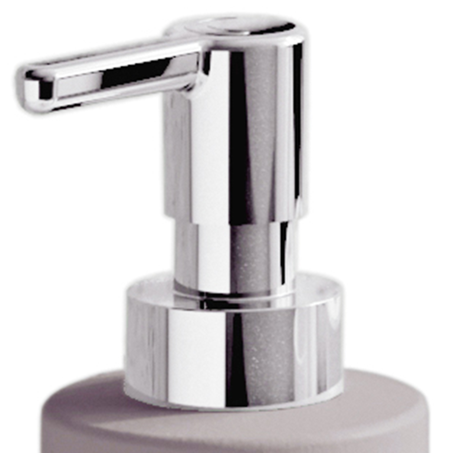 gedy-new-mizar-distributeur-savon-gris-tourterelle image 5
