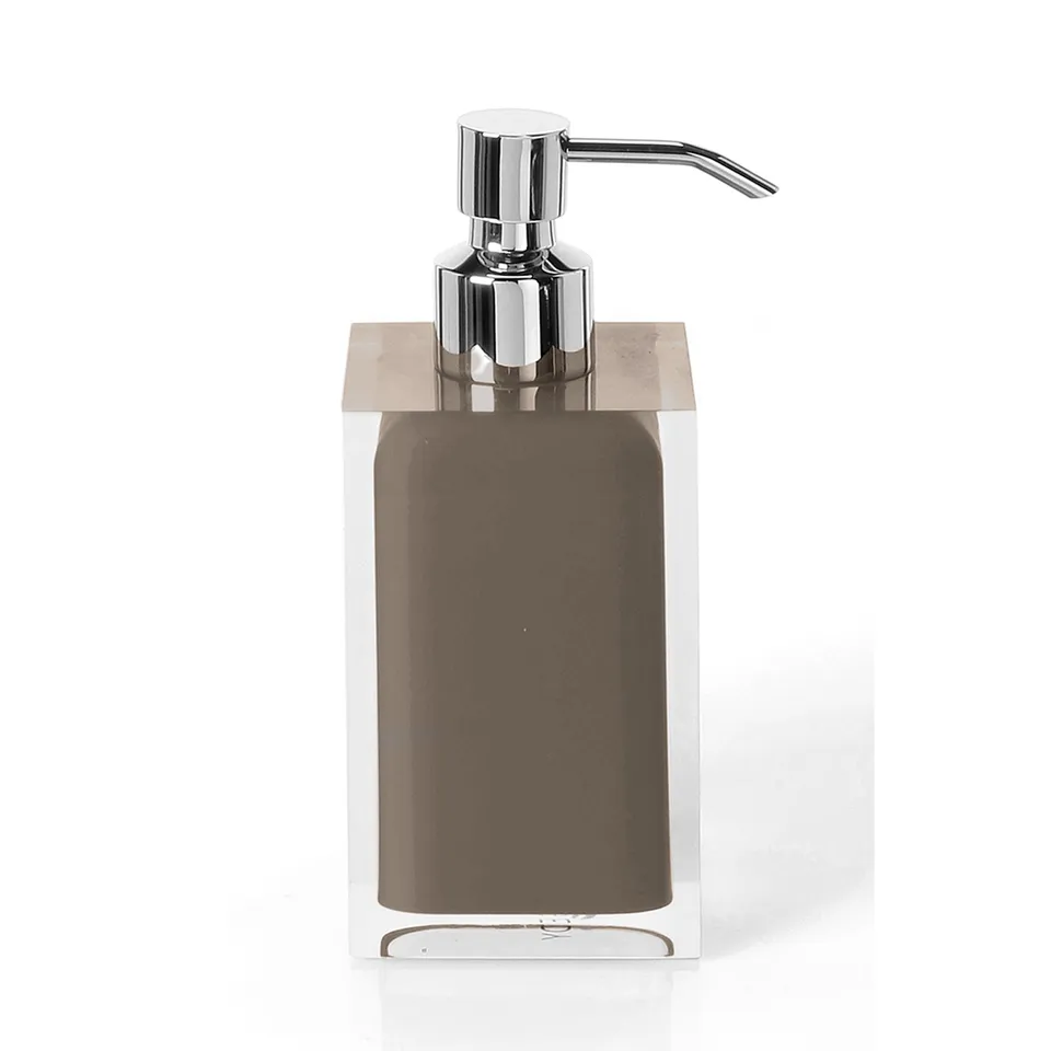 gedy-rainbow-distributeur-savon-gris-tourterelle image 1