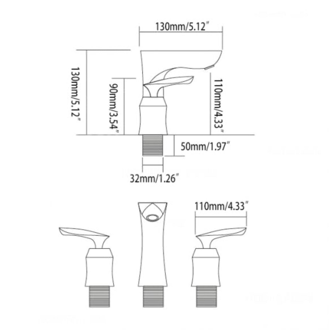 hudor-scamandre-019-robinet-lavabo-dor-bross-3-trous image 3
