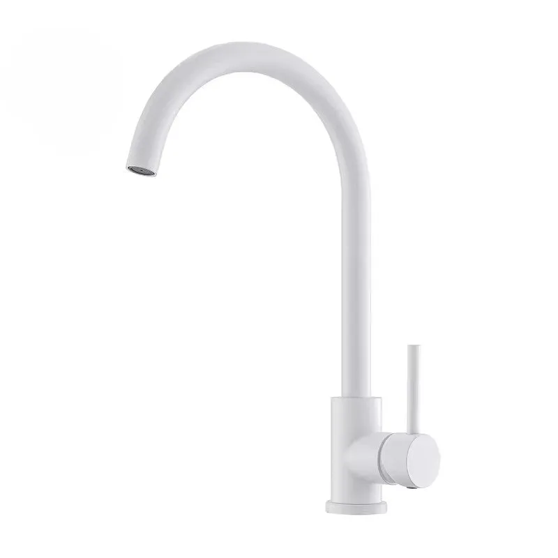 hudor-argolide-024-mitigeur-cuisine-blanc-mat-laiton image 1