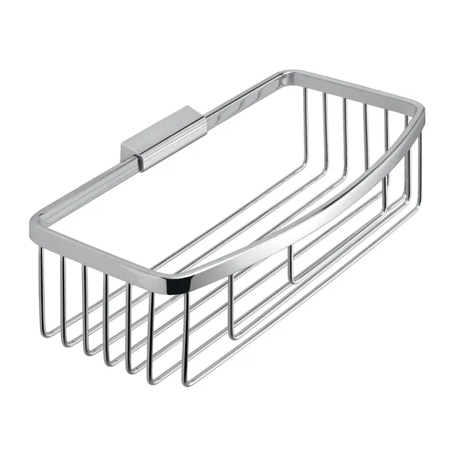 gedy-trinidad-porte-objet-douche-d-angle-chrome image 1