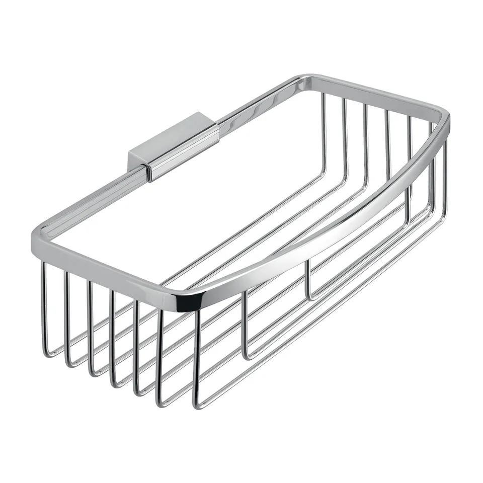 gedy-trinidad-porte-objet-douche-d-angle-chrome image 1