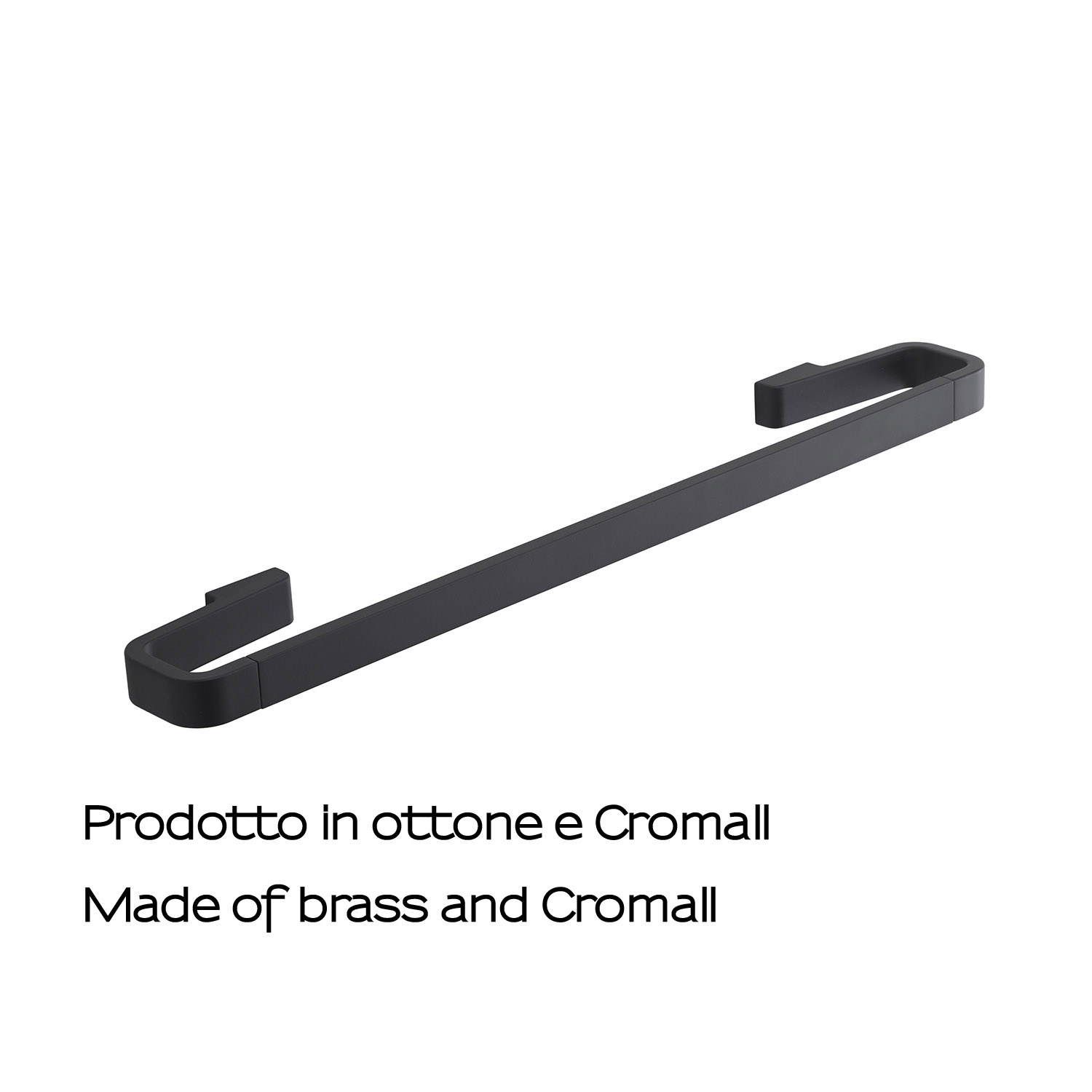 gedy-samoa-porte-serviette-45-cm-noir-mat image 3