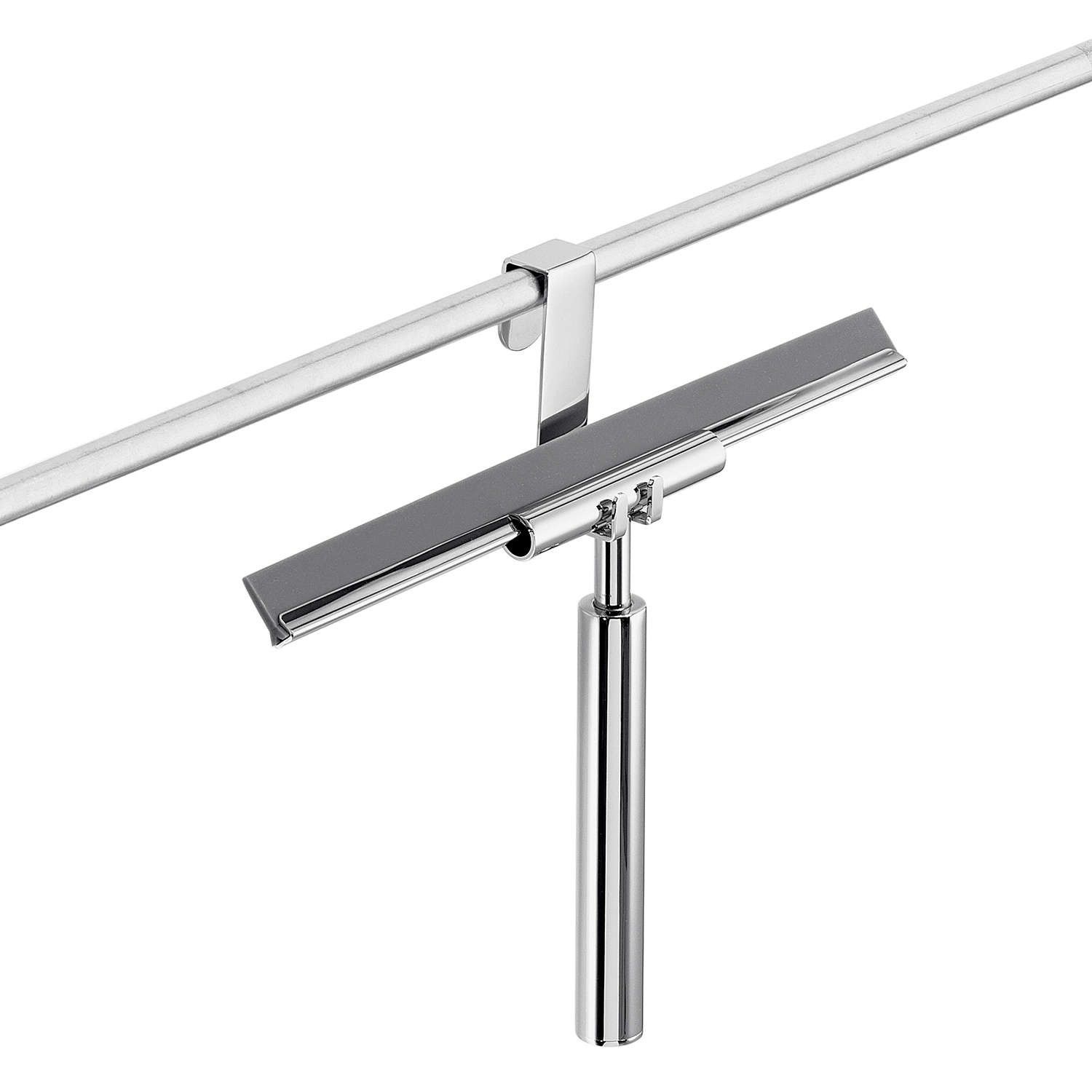 gedy-thor-raclette-de-douche-chrome-avec-crochet image 1