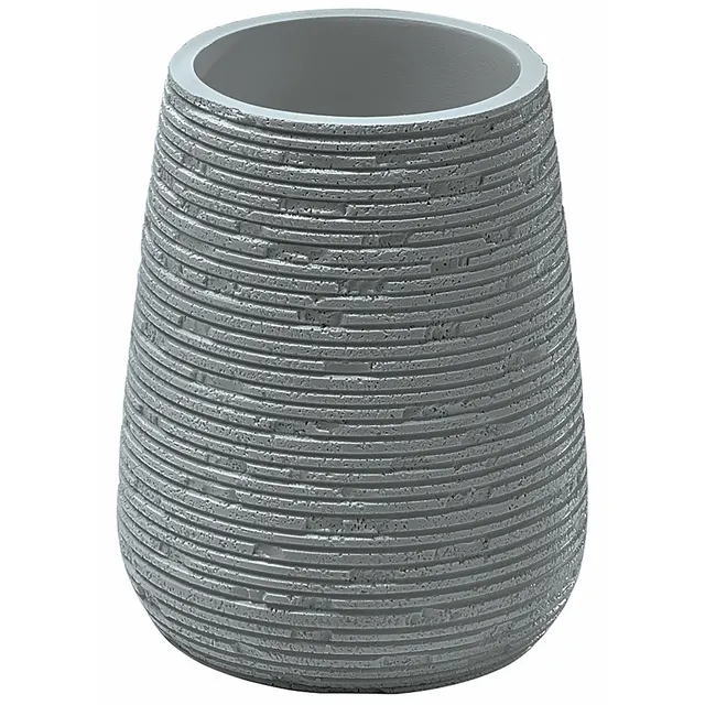 gedy-gemini-porte-brosse-dents-gris-poser image 1