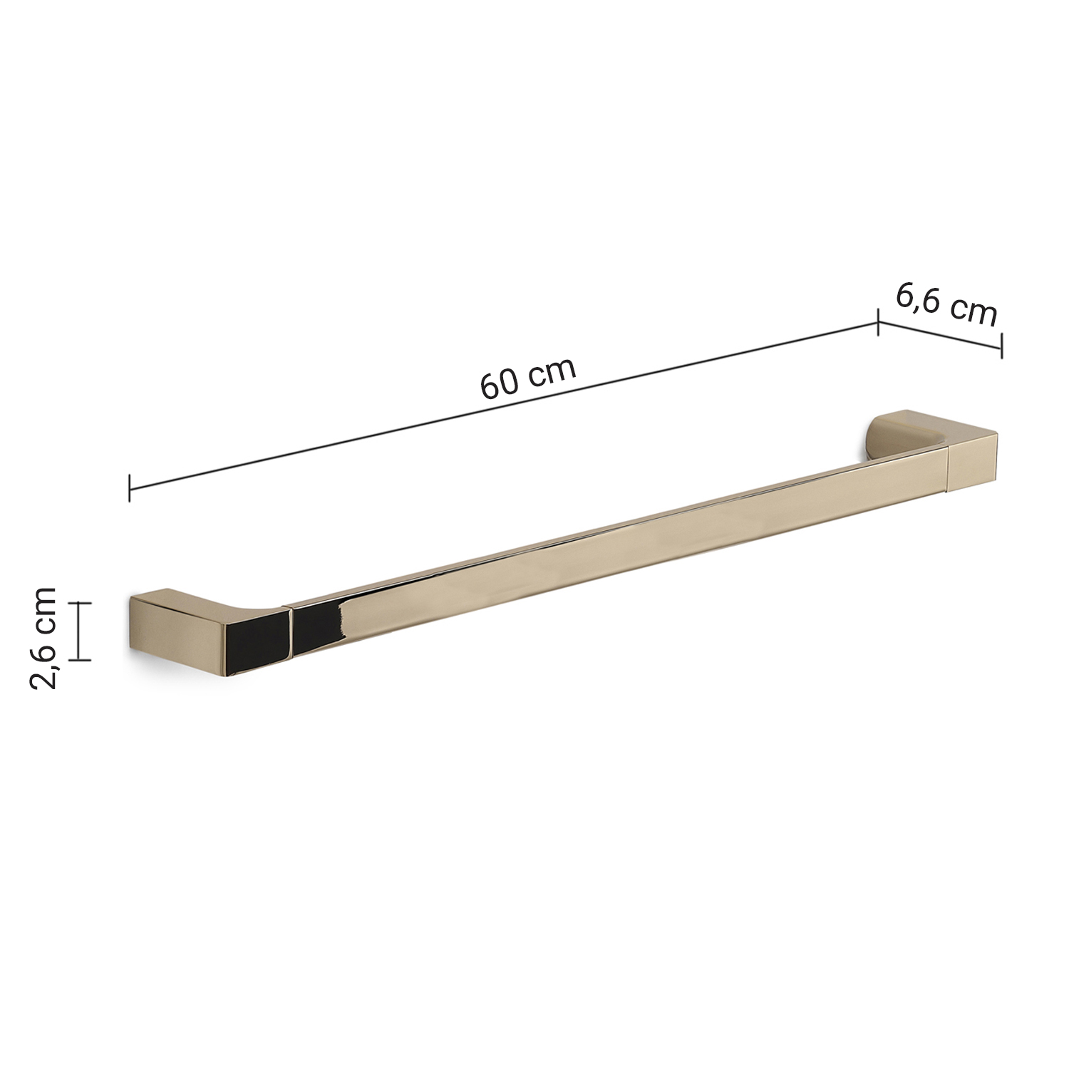gedy-pirenei-porte-serviette-60-cm-or-pvd image 2
