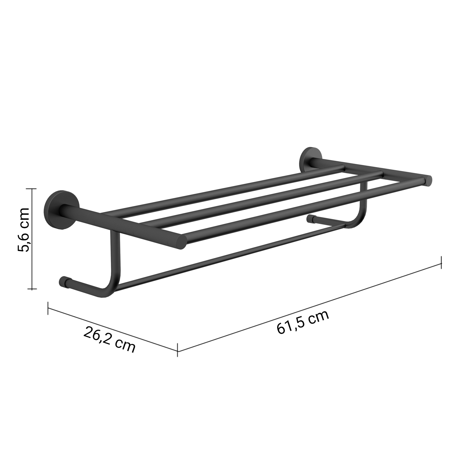 gedy-contract-felce-tag-re-double-porte-serviettes-noir-mat image 2