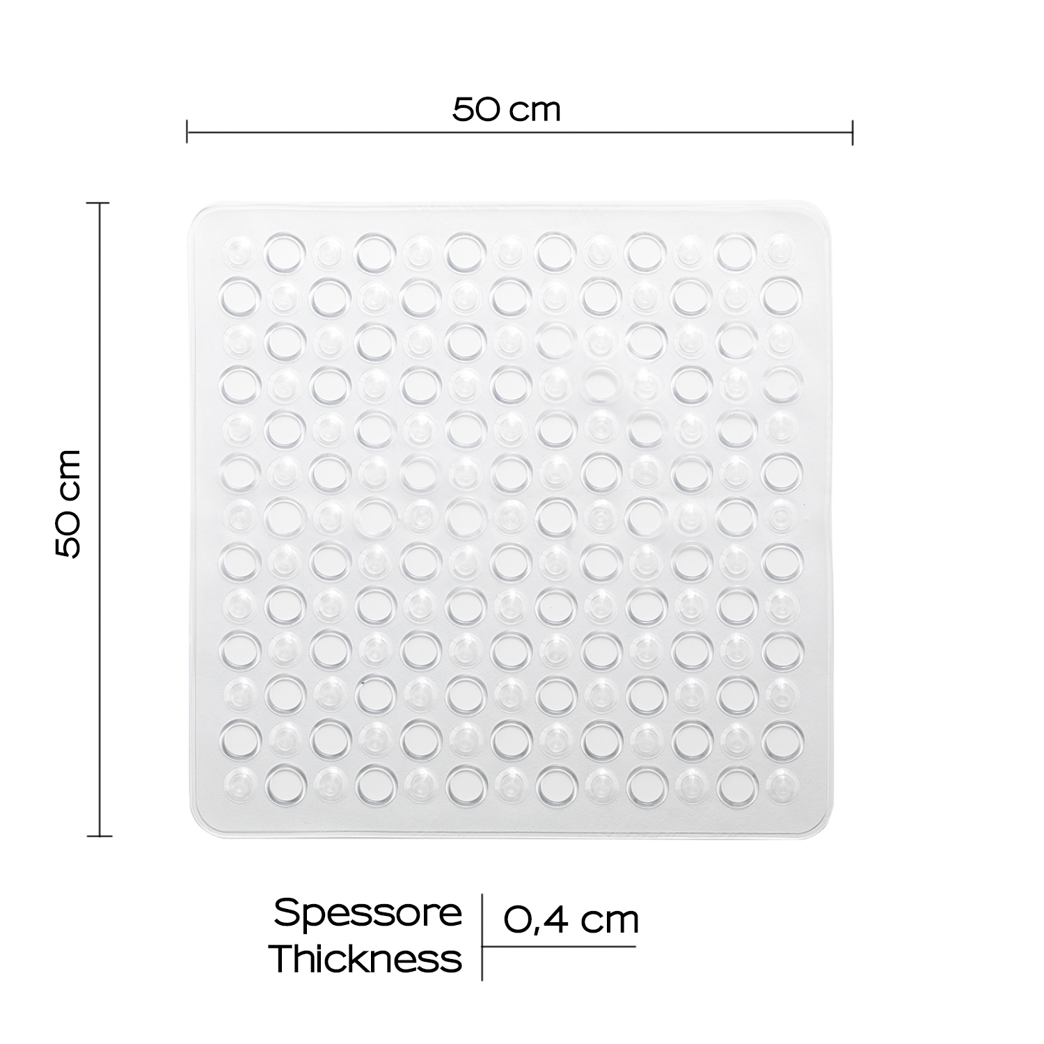 gedy-maim-tapis-de-baignoire-antid-rapant-50x50-cm-transparent image 2