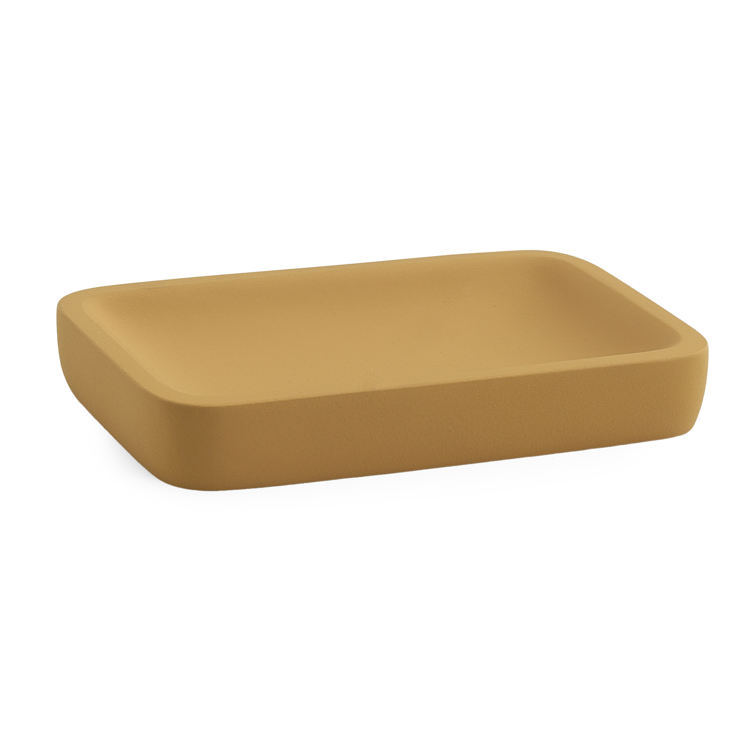 gedy-ylenia-porte-savon-jaune-mat-senape image 1