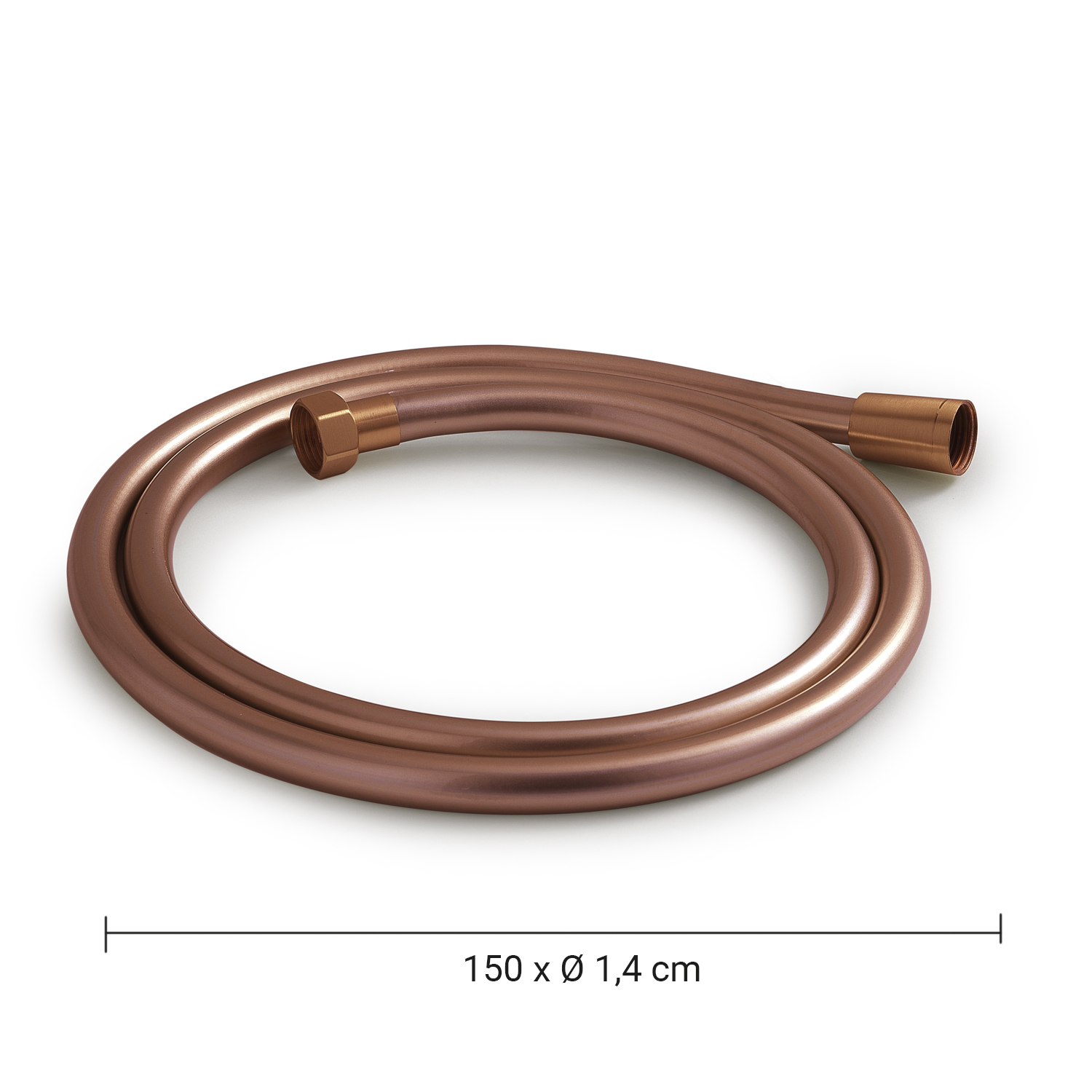 gedy-rose-00-flexible-douche-or-rose-150-cm image 2