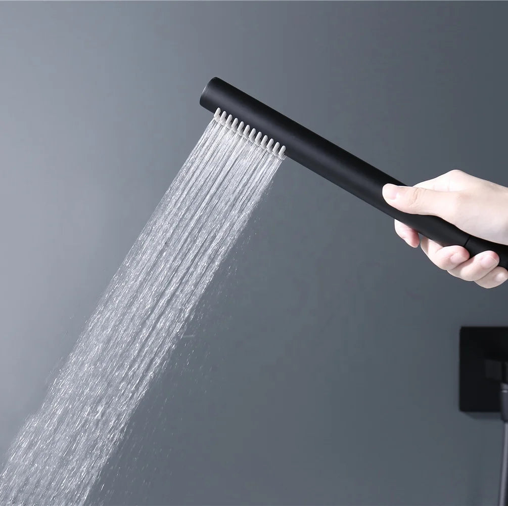 hudor-c-phise-robinet-baignoire-encastr-noir-mat-douchette image 2