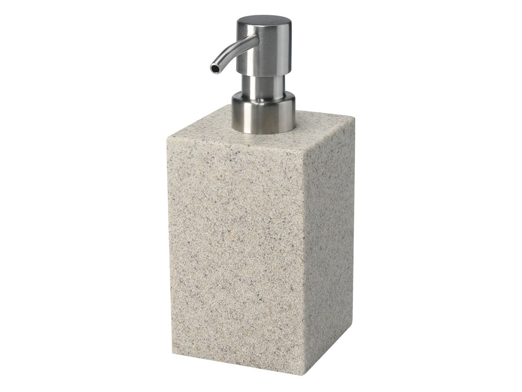 bisk-sand-distributeur-savon-liquide-pompe-salle-de-bain image 1