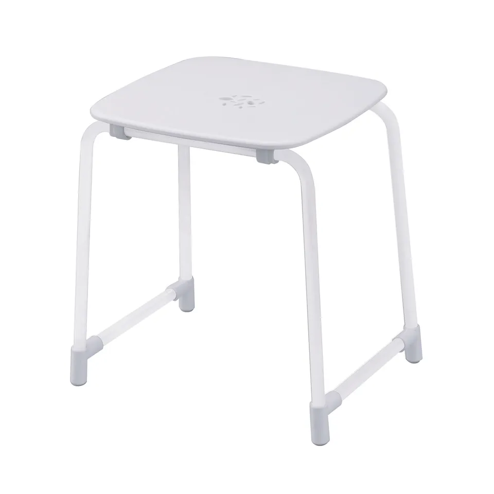 gedy-prima-classe-tabouret-salle-de-bain-blanc-2 image 1