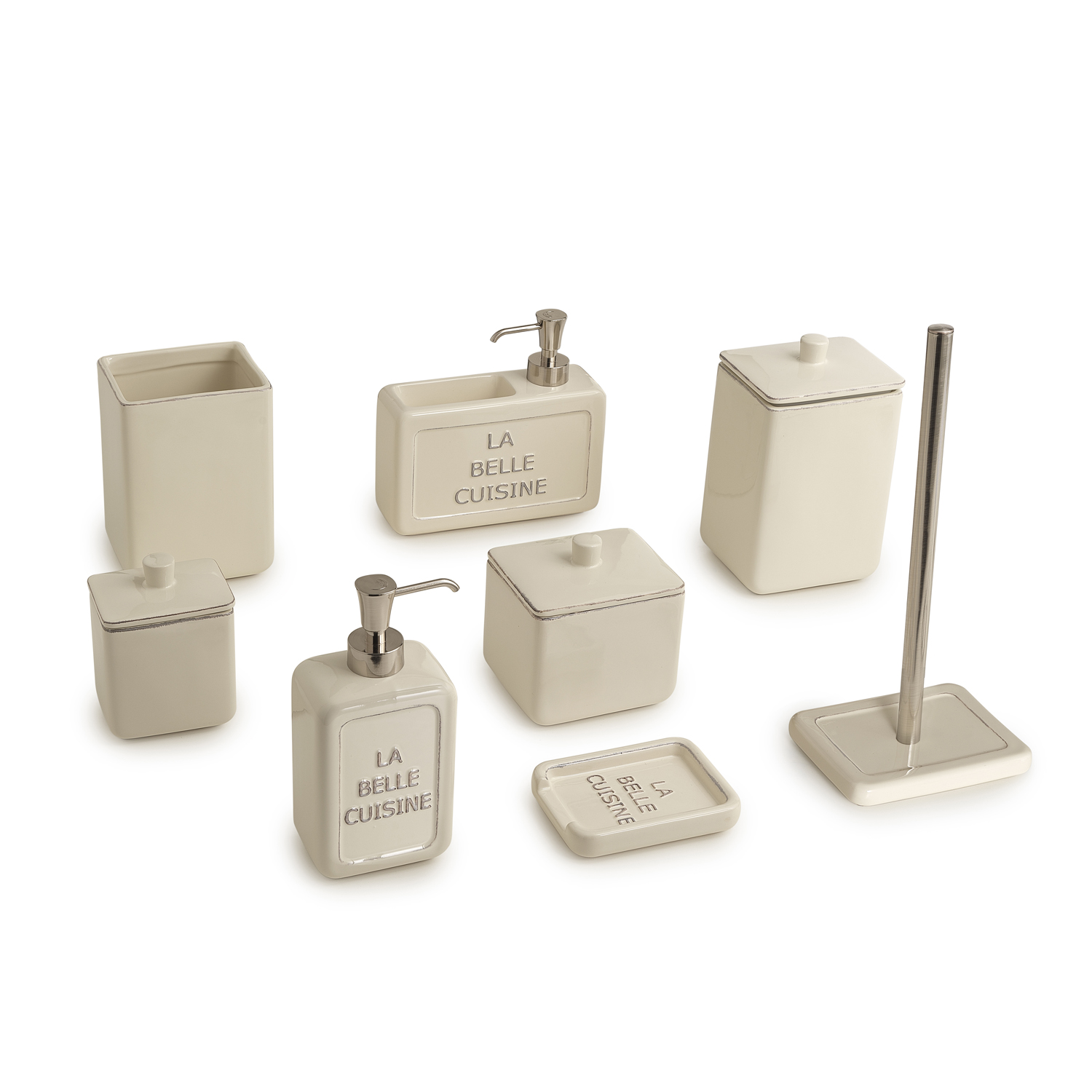 gedy-meringa-pot-de-cuisine-blanc-beige image 3