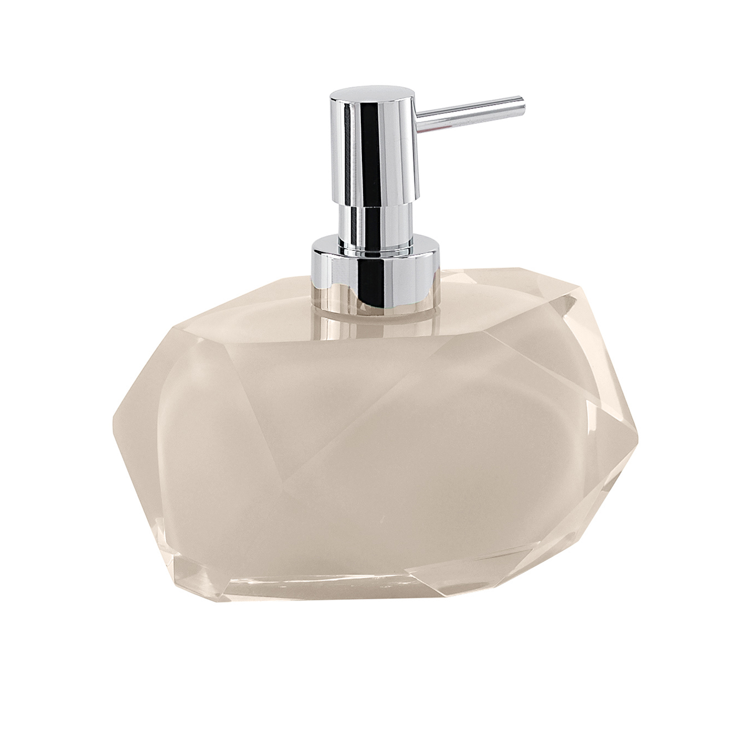 gedy-chanelle-distributeur-de-savon-gris image 1