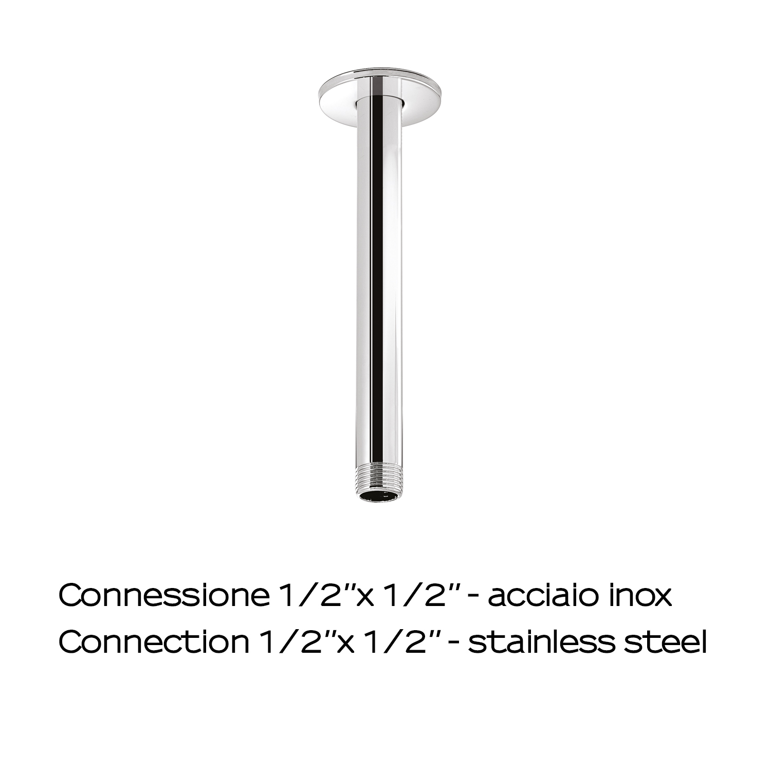 gedy-tube-plus-1500-bras-de-douche-chrome image 3