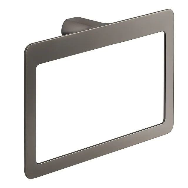 gedy-pirenei-anneau-porte-serviette-gun-metal-pvd image 1