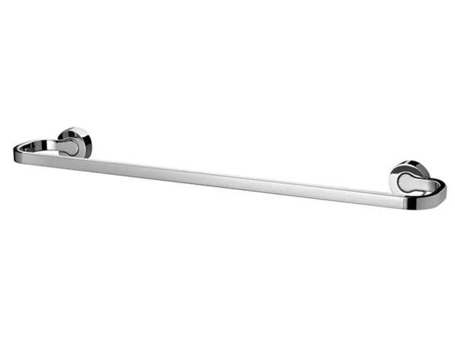 bisk-ventura-chrom-barre-fixe-620-porte-serviette-62-cm image 1