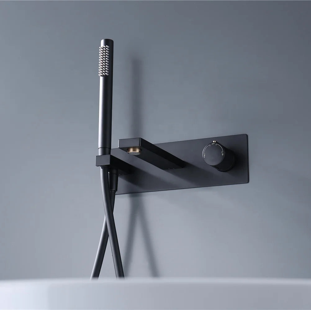 hudor-c-phise-robinet-baignoire-encastr-noir-mat-douchette image 3