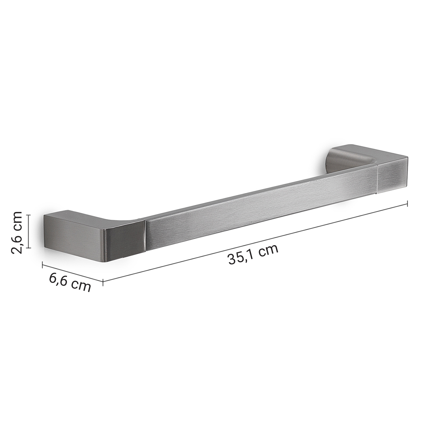 gedy-pirenei-porte-serviette-35-cm-bross image 2
