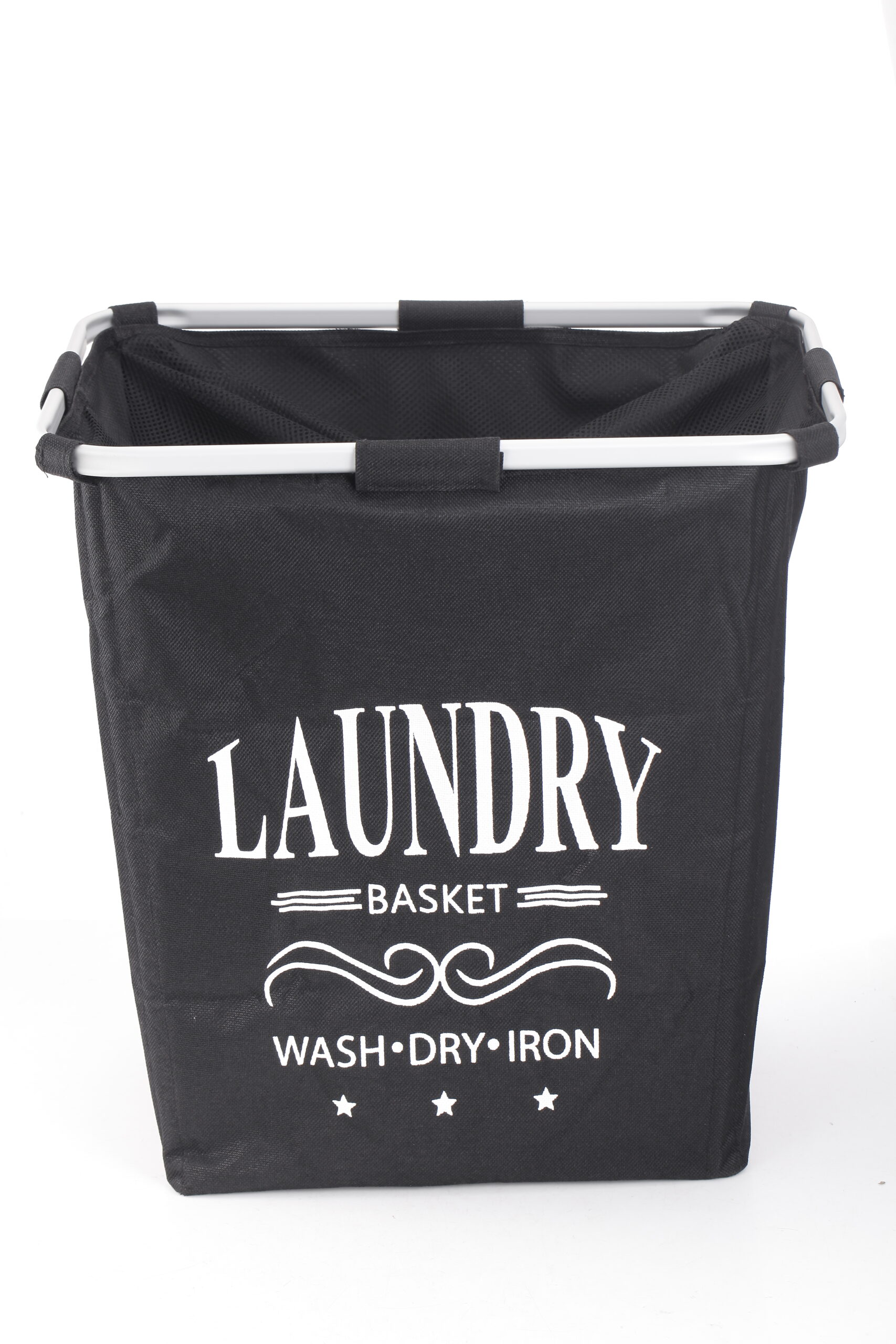 bisk-ren-panier-linge-noir-corbeille-salle-de-bain image 1