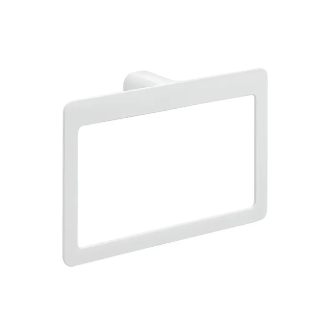 gedy-pirenei-anneau-porte-serviette-blanc-mat image 1