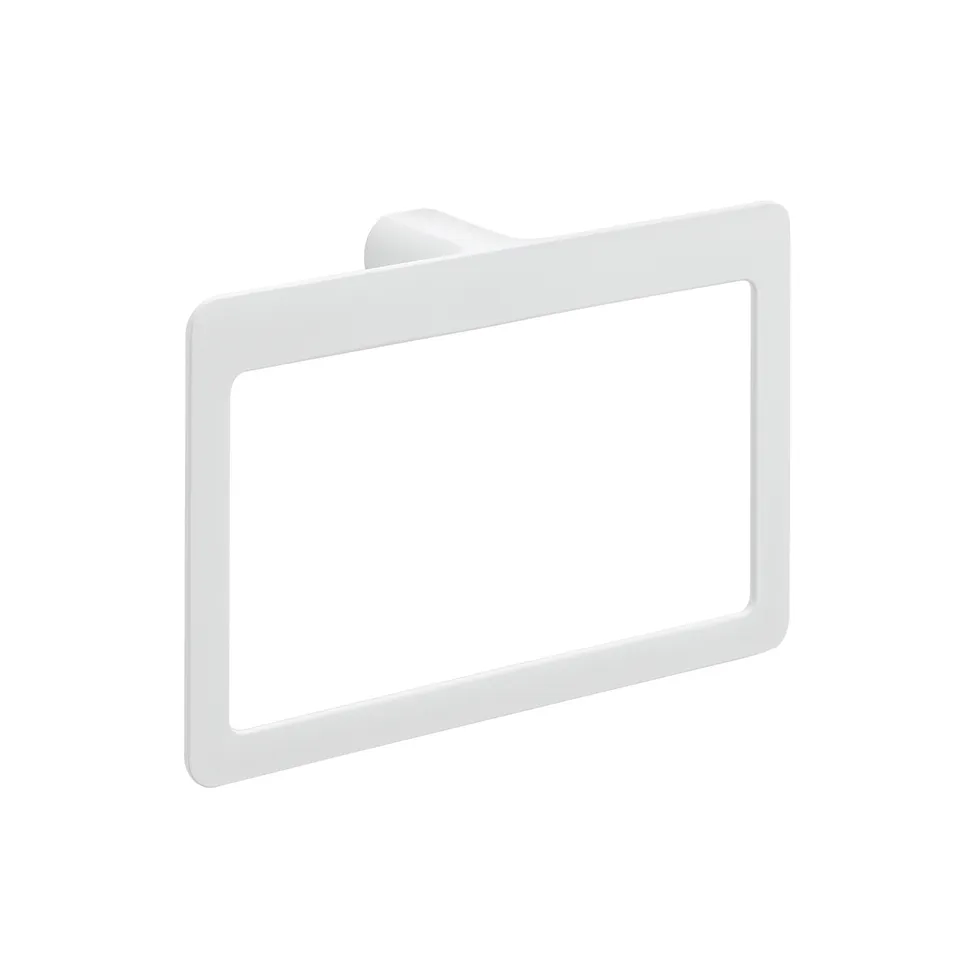 gedy-pirenei-anneau-porte-serviette-blanc-mat image 1