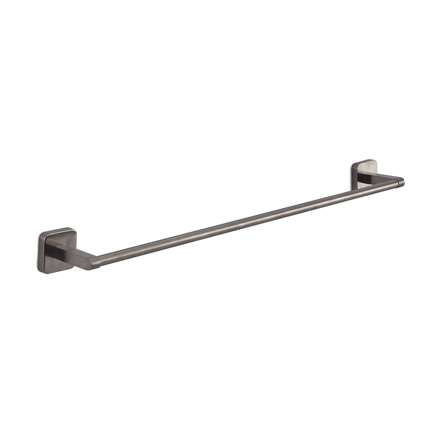 gedy-tonga-porte-serviettes-60-cm-gun-metal-mural image 1