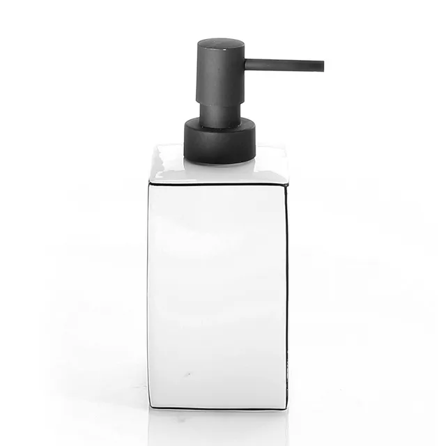 gedy-lucrezia-distributeur-de-savon-blanc-poser image 1