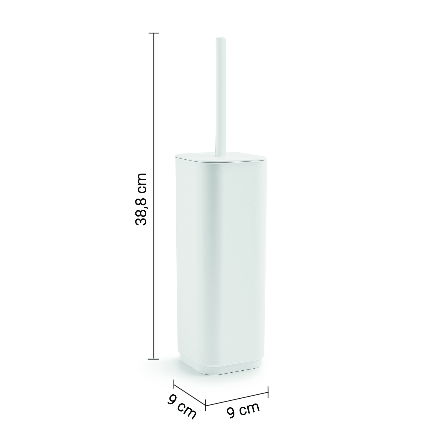 gedy-seventy-porte-brosse-wc-blanc-mat image 2