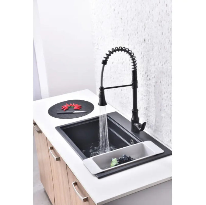 hudor-chr-m-t-s-046-robinet-cuisine-bronze-douchette image 3