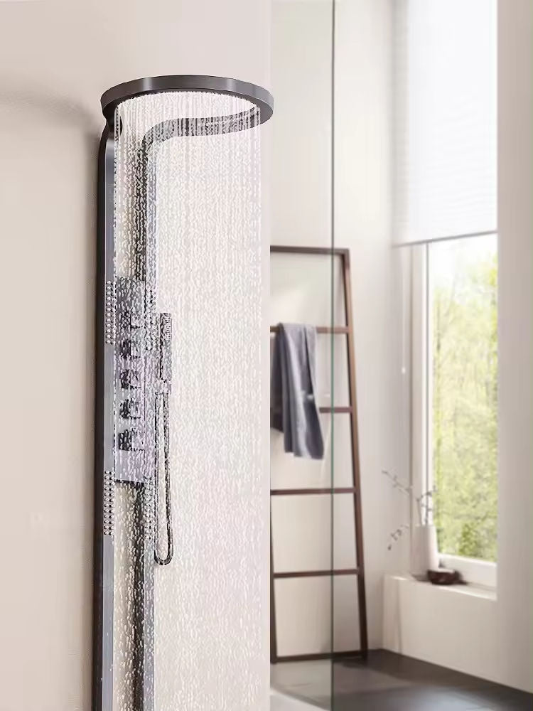 hudor-pernesse-0005-colonne-douche-gunmetal-2200-mm image 2