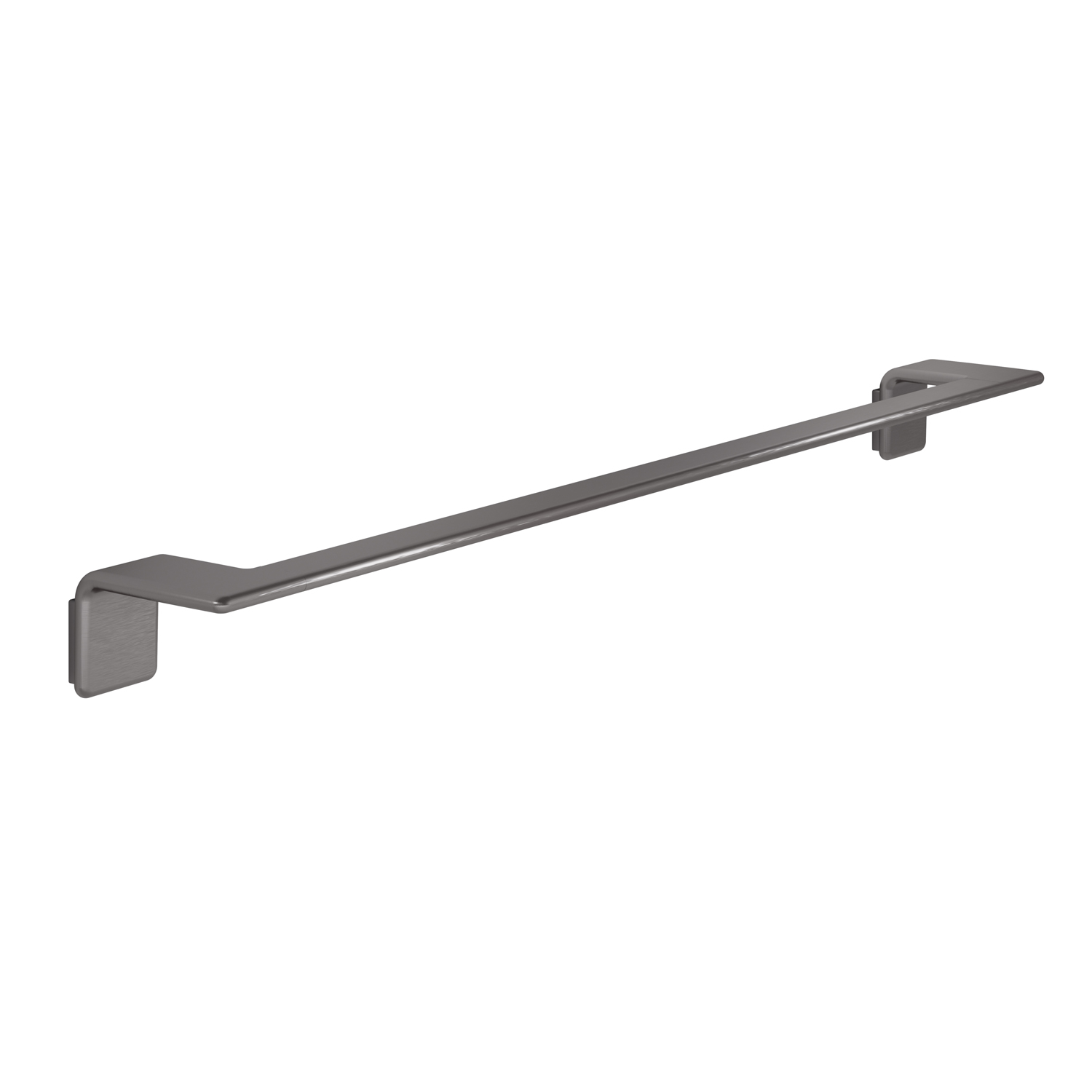 gedy-il-giglio-porte-serviette-mural-60-cm-gun-metal image 1