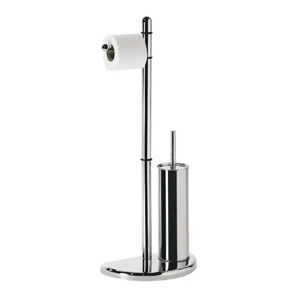 gedy-hibiscus-ensemble-wc-chrome-porte-papier-brosse image 1