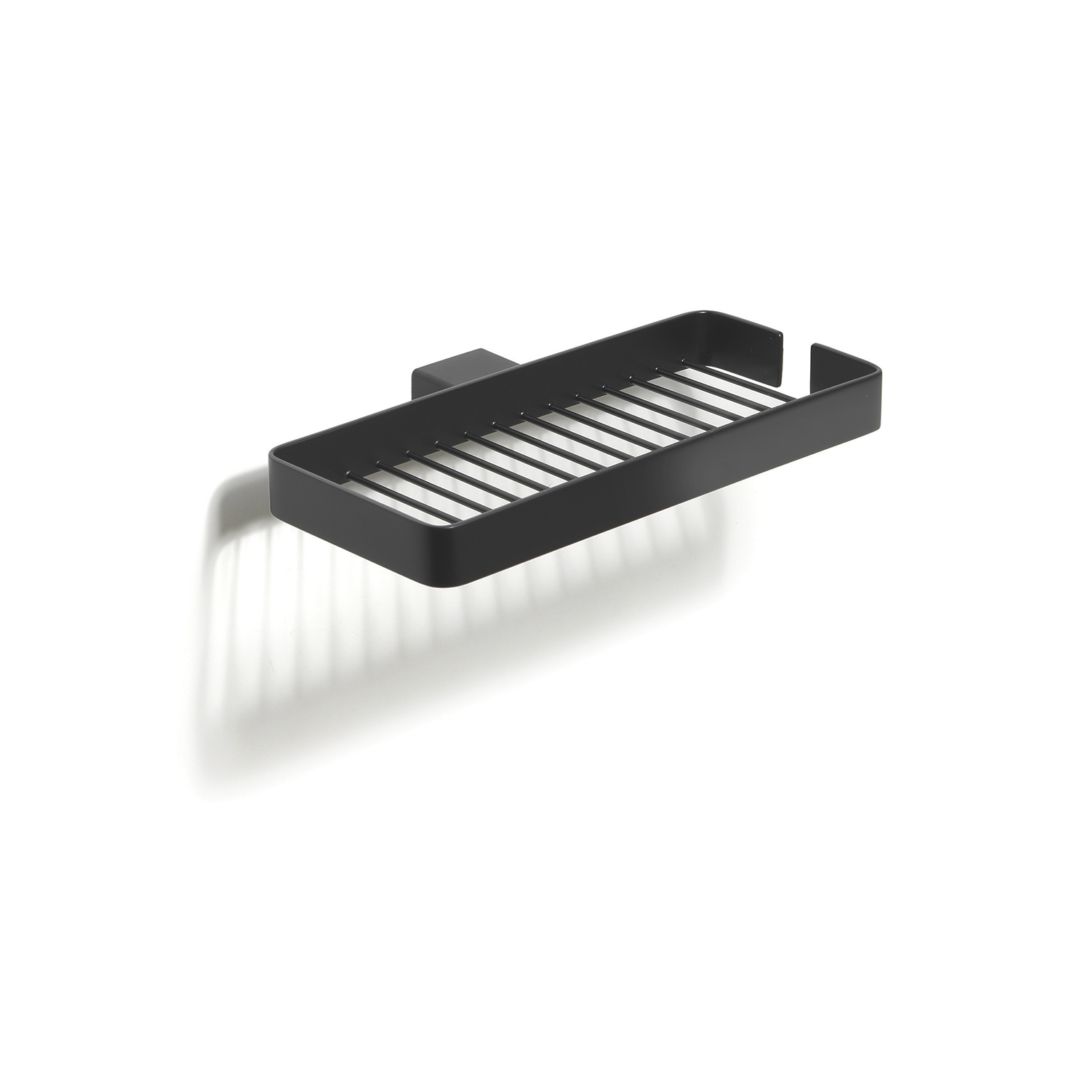 gedy-lounge-porte-objets-douche-double-noir-mat image 1