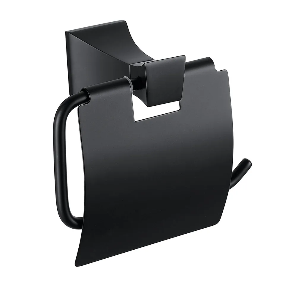 hudor-alph-e-002-porte-papier-toilettes-noir-mat image 1