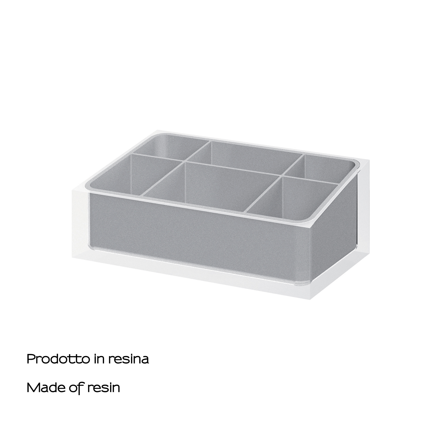 gedy-rainbow-organisateur-salle-de-bain-argent image 4