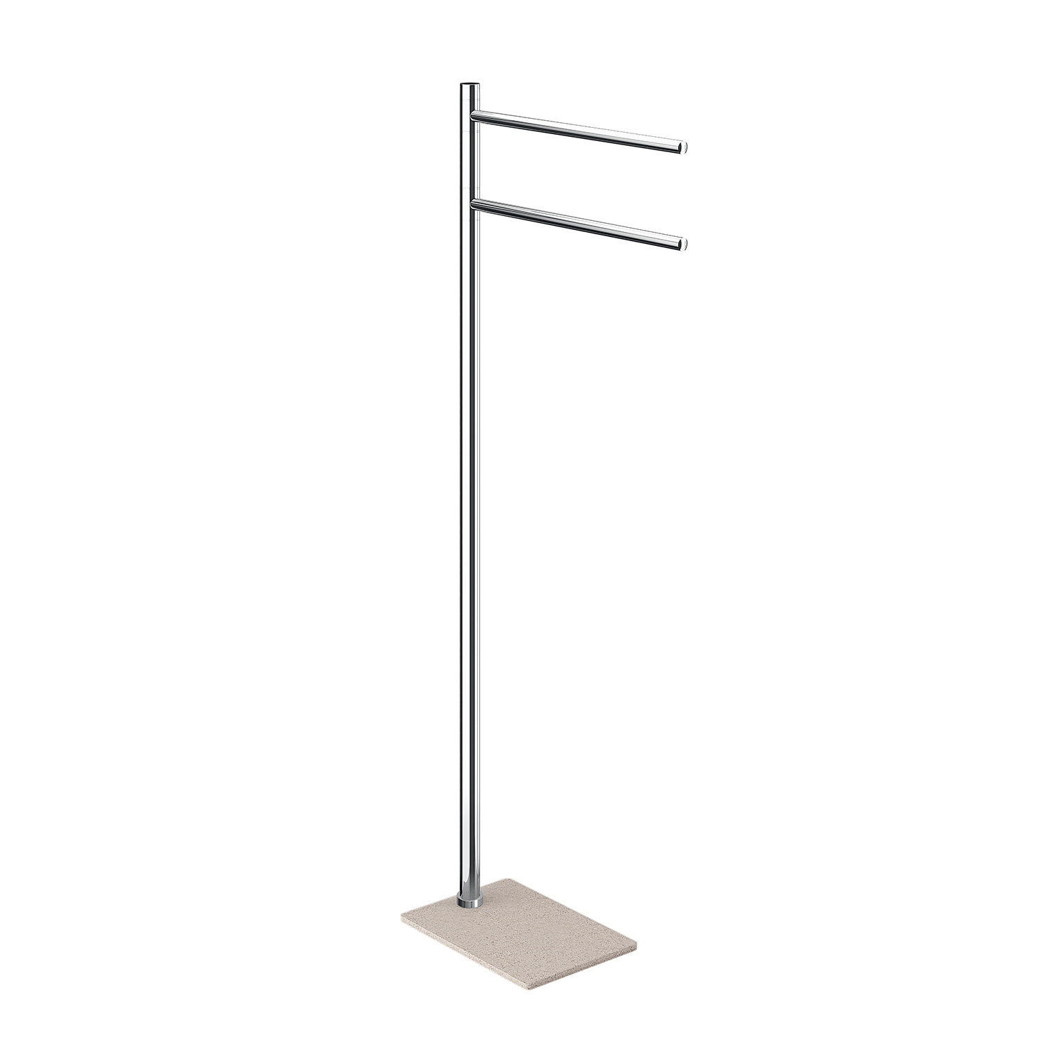 gedy-trilly-porte-serviette-sur-pied-beige image 1