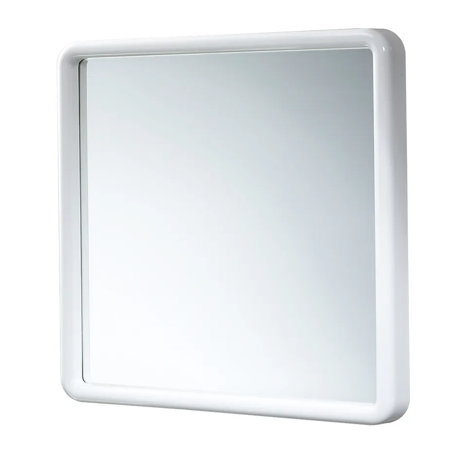 gedy-2900-miroir-45x45-cm-blanc-sans-clairage image 1