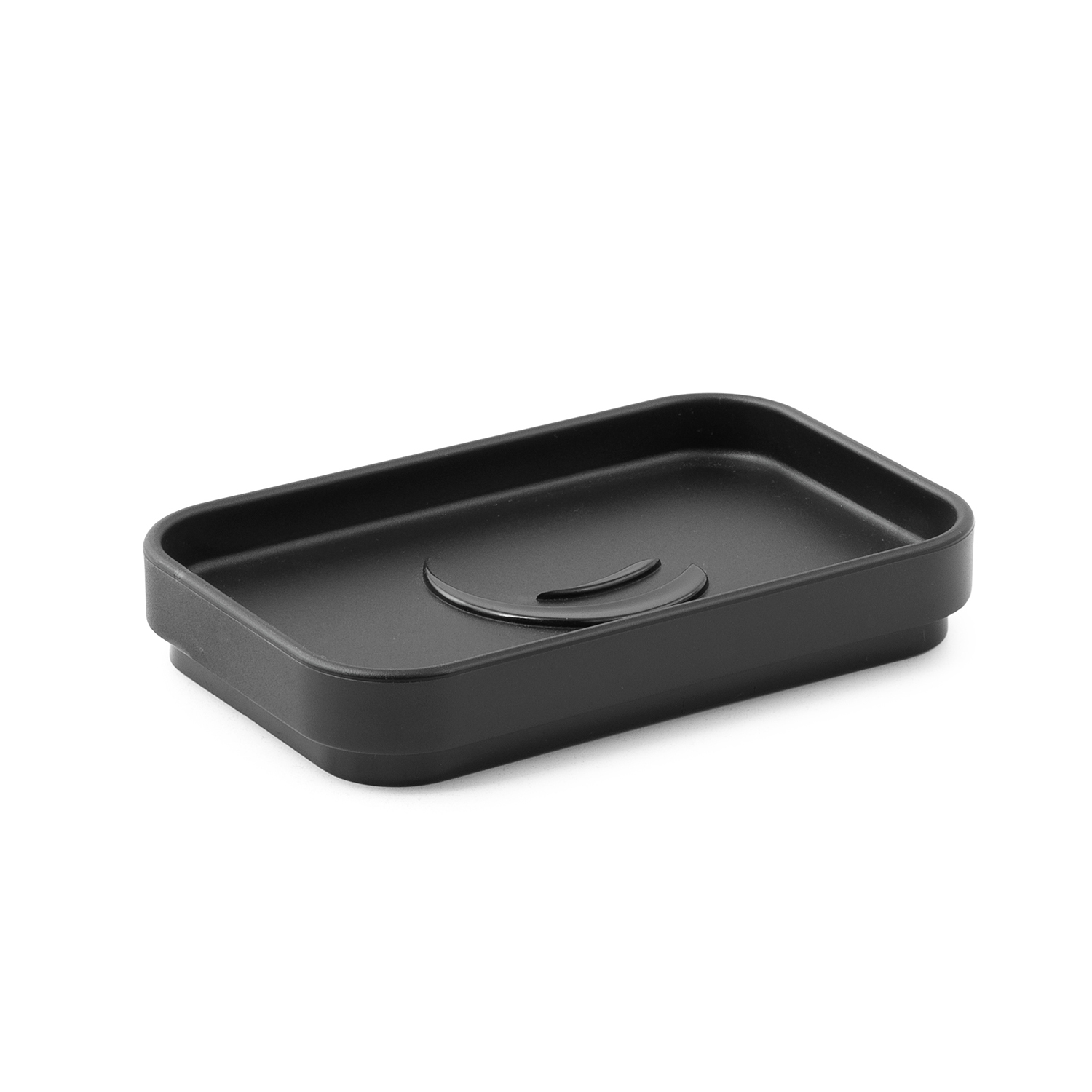 gedy-seventy-porte-savon-noir-mat-poser image 1