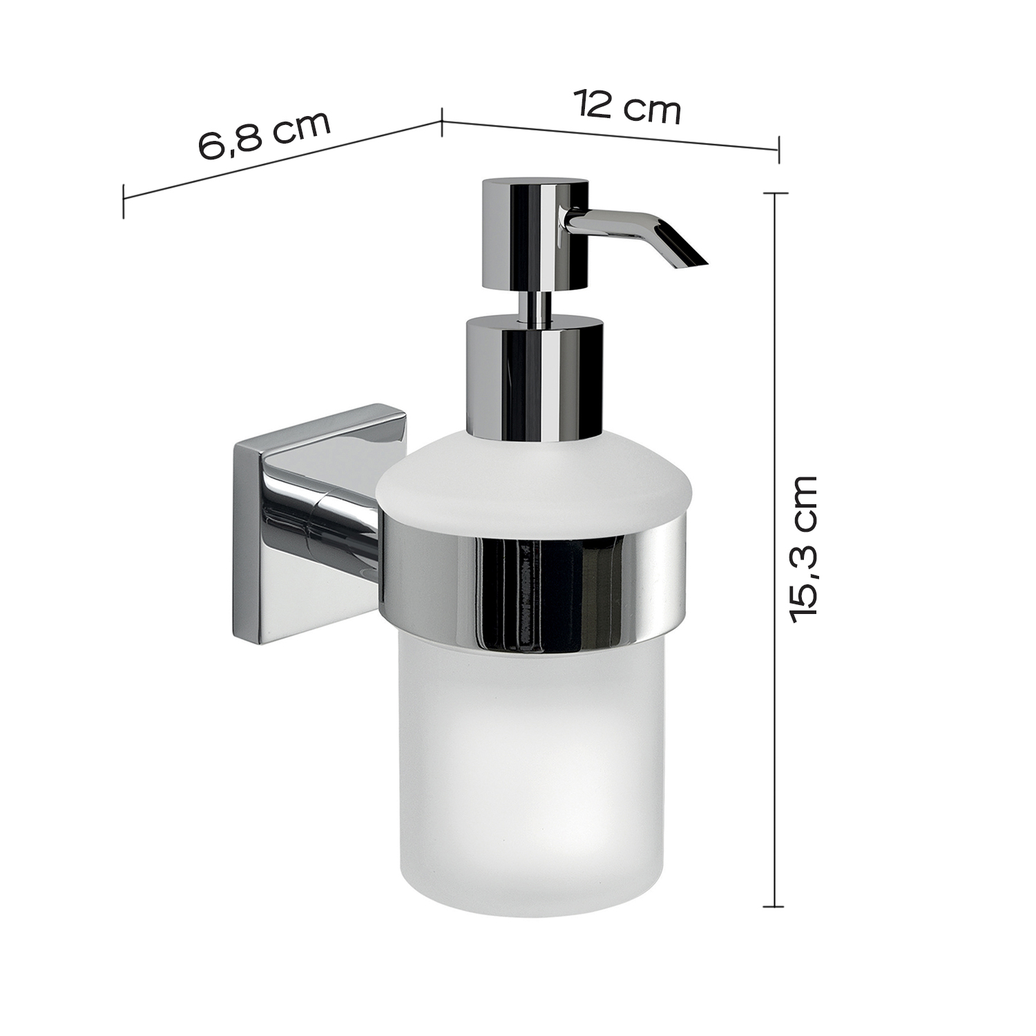 gedy-fuji-distributeur-de-savon-chrome image 2