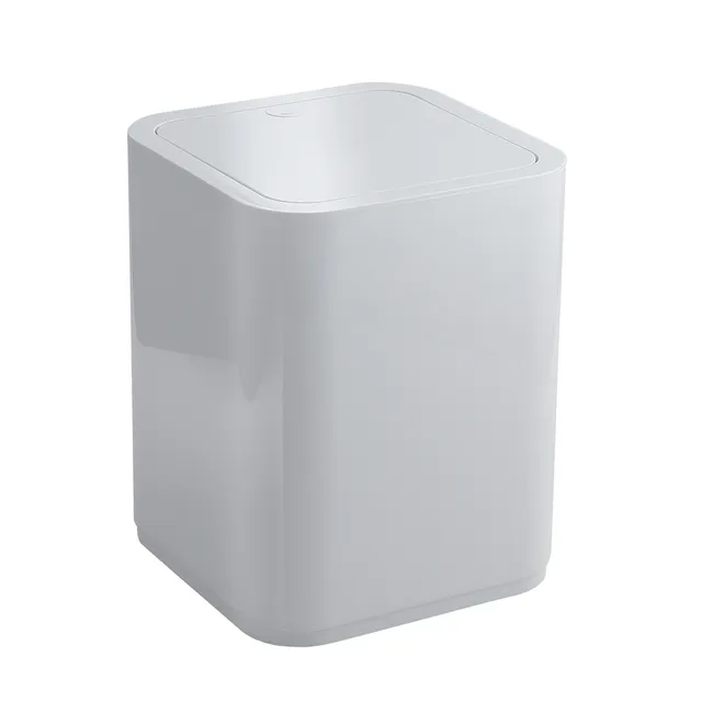 gedy-seventy-poubelle-8-l-blanche-poser image 1