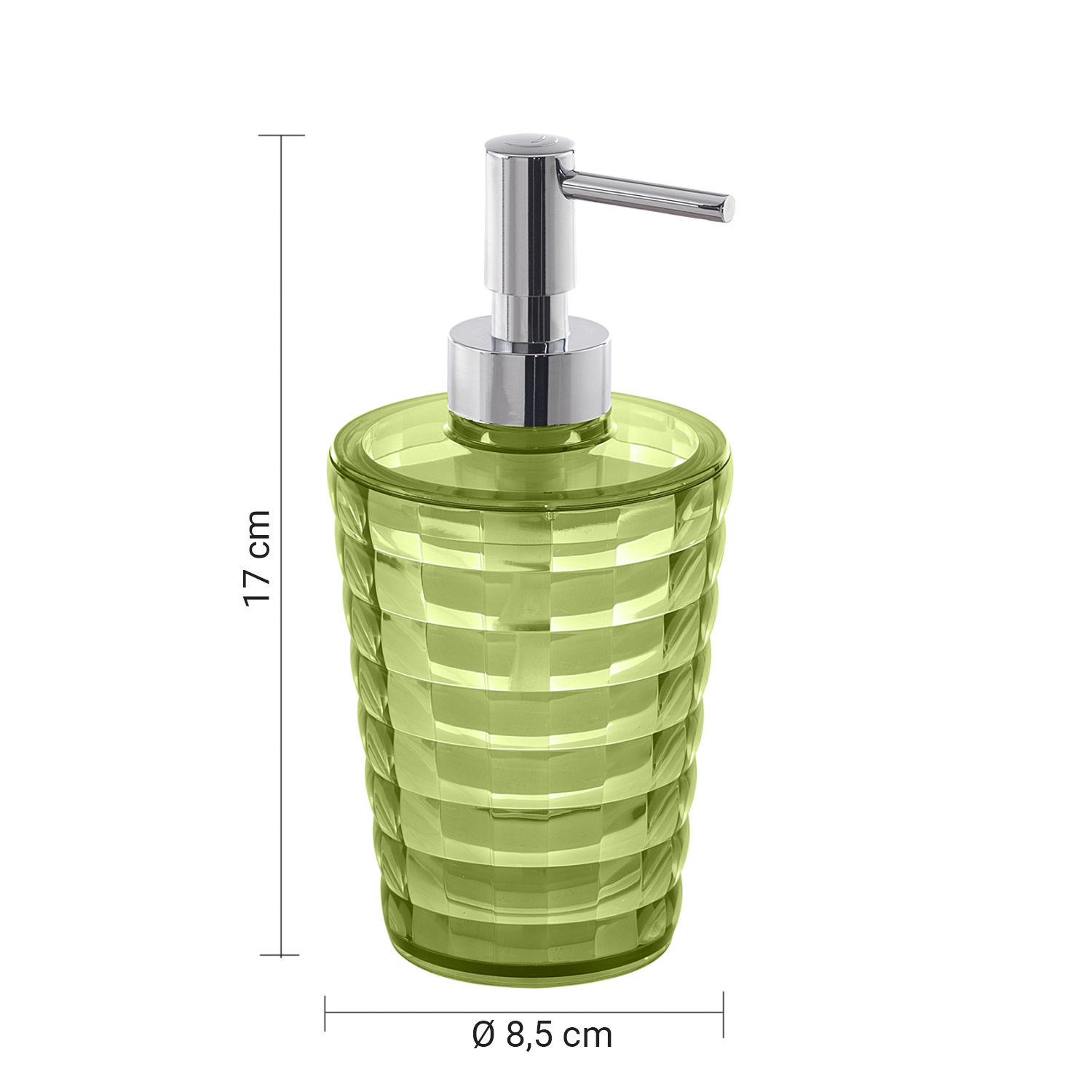 gedy-glady-distributeur-savon-poser-vert-acide image 2