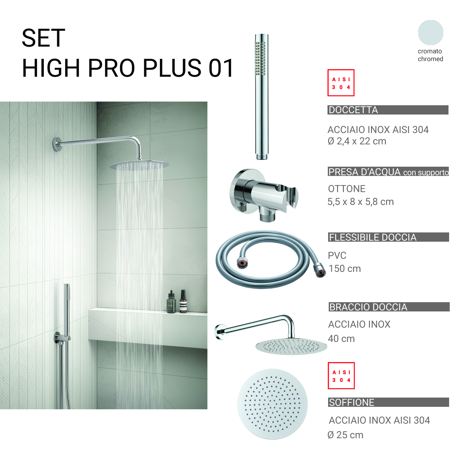 gedy-high-pro-plus-01-ensemble-douche-chrome-5-pi-ces image 1