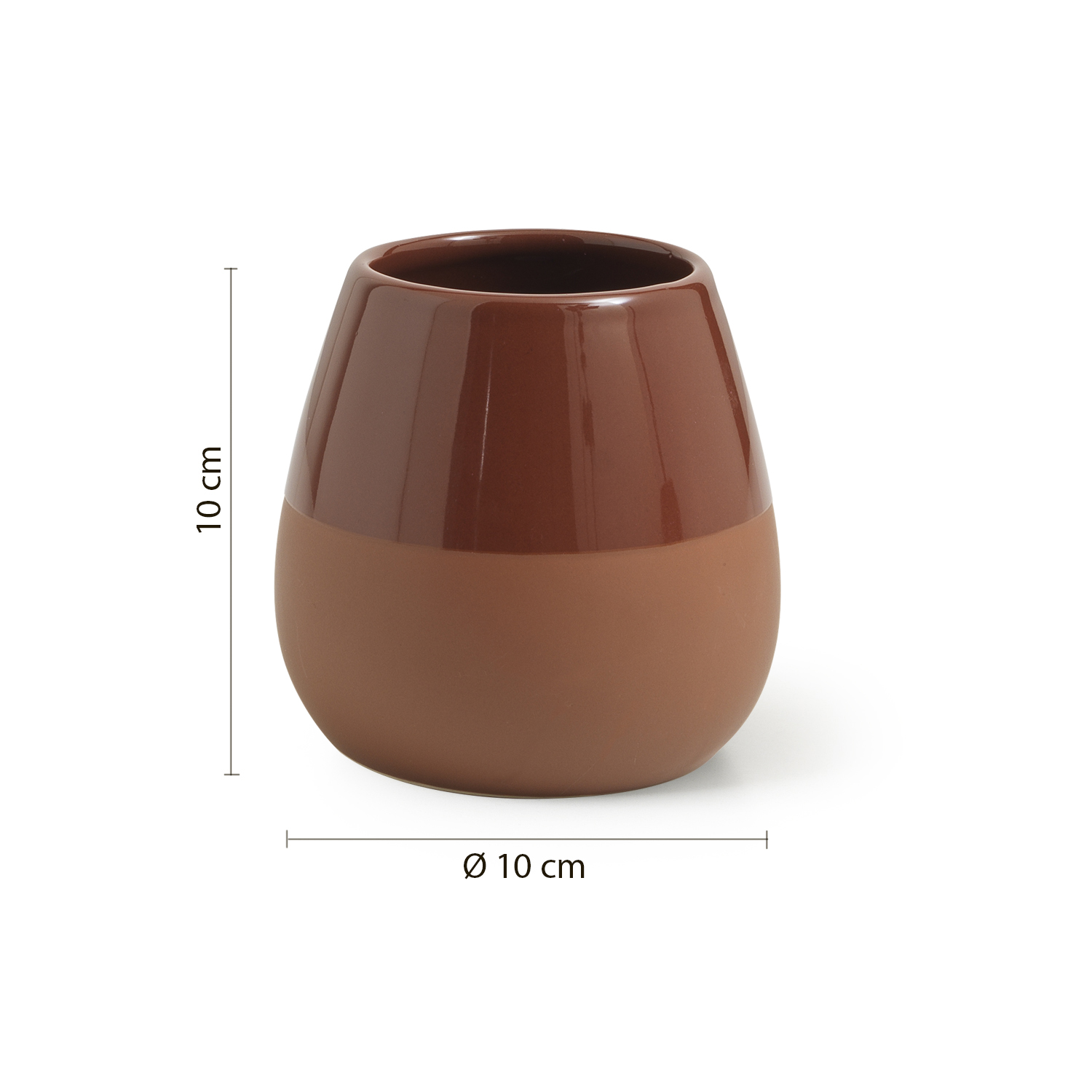 gedy-wilma-porte-brosse-dents-terracotta image 2
