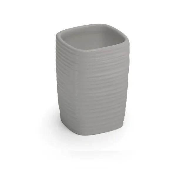 gedy-kelly-porte-brosse-dents-gris-poser image 1